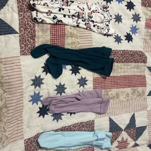 Colorful small shop knee high Sock Set